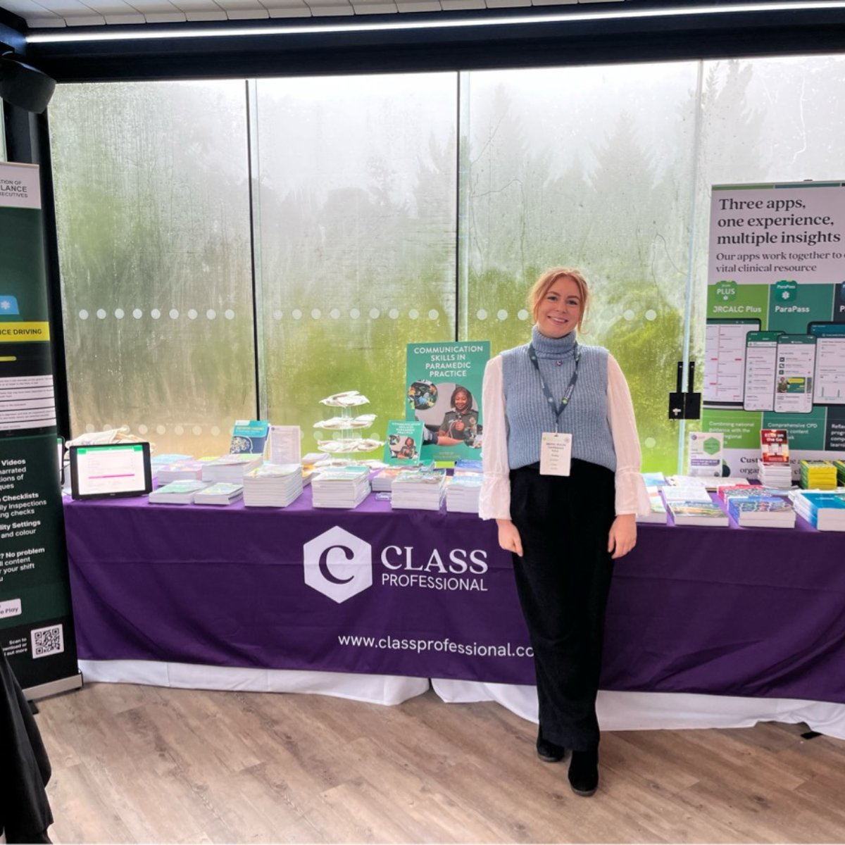 classprofession's tweet photo. Today we're at the @ParamedicsUK Mental Health Conference in Cheltenham. 📚

If you're attending, make sure to stop by and say hello.

Be sure to check out our newest title, Communication Skills for Paramedic Practice, on the stand today.

#MentalHealthConference #RCoP https://t.co/Fw6mvB3jB6