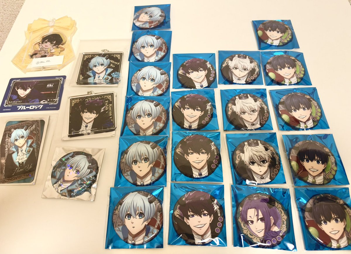 8Ra_88_'s tweet photo. 【交換】ブルーロック ブルロ カラオケの鉄人 カラ鉄 

《譲》画像参照
潔 世一 / 御影 玲王 / 氷織 羊/ 烏 旅人/ 凪 誠士郎

《求》
同種 : 蜂楽 廻

都内 / 埼玉にて手渡し希望
お気軽にお声かけよろしくお願い致します https://t.co/sUHR8QNDXD