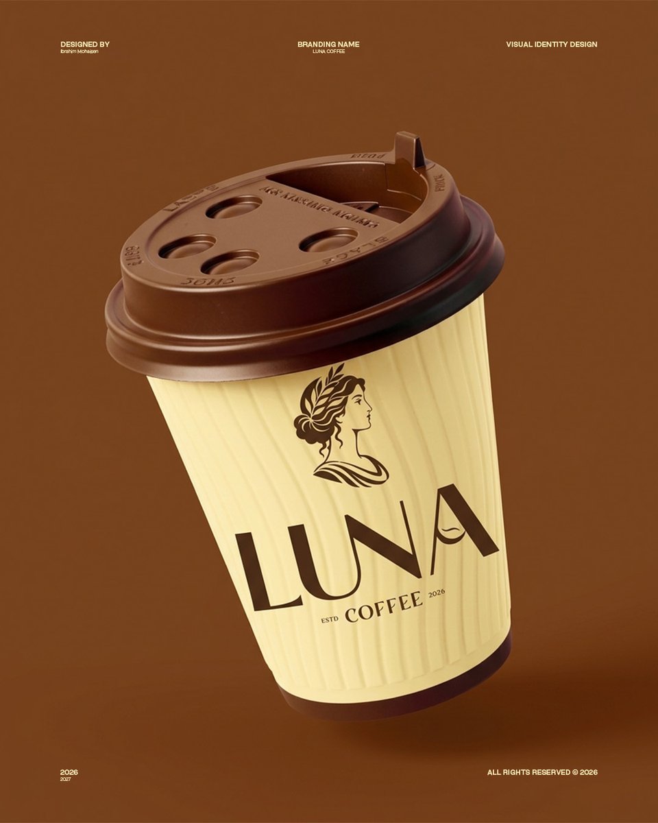 ibrahim_mohasen's tweet photo. @TactusDe1 مشاركتي في المسابقة
تصميم شعار وهوية بصرية لعلامة قهوة LUNA، برؤية كلاسيكية أنيقة تستلهم رمزية القمر وتترجمها إلى هوية تحمل طابعًا فاخرًا وخالدًا. https://t.co/aqUFB6LQa3