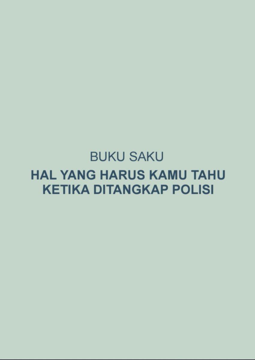 thenggara's tweet photo. dan ini bisa tjd ke kita semua. kalo kawan aksi mengalami hal spt ini, tanyakan dasar hukum tes, minta surat tugas, minta pendampingan hukum. penjelasan detailnya bisa baca dan unduh bekal panduan "jika kamu ditangkap" dari LBH Jakarta &amp; KontraS (2026)

https://t.co/4dDc09oXFQ… https://t.co/dZoq6lRHZ9
