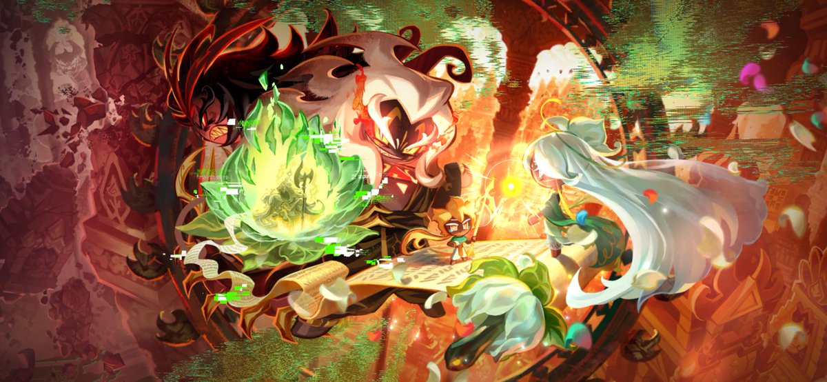 SpiceOfChange's tweet photo. This update saved cookie run kingdom this year, ALL GLAZE https://t.co/w9Ou22VmvF