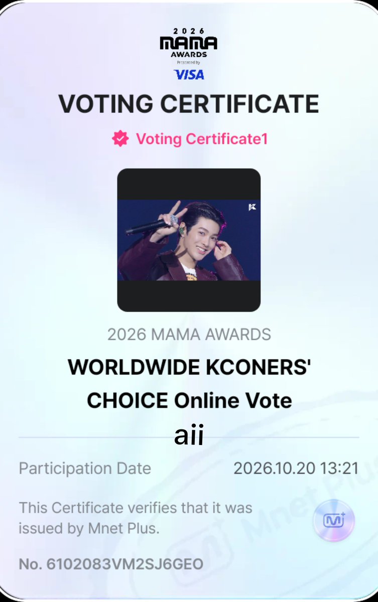 aiiluvkono's tweet photo. i vote #CORTIS for Fans’ Choice Male Category &amp; Worldwide Kconers' Choice at #2026MAMAVOTE https://t.co/M1gcuDGjgx