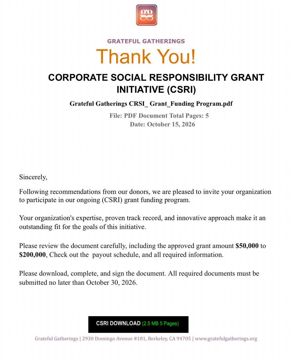 aitrainingwork's tweet photo. That "AI job" DM or "grant" email might be a scam. Red flags:

1. Wants your SSN/ID before an interview
2. Asks YOU to pay
3. No real company
4. Fake urgency
5. Unreal pay, no interview
6. Fake sender domain (like this one)

Real platforms interview you. Scammers rush you. https://t.co/eoKy0gjS5E