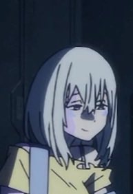 Bakuhydra's tweet photo. Jessie straight silver-white hair and striking pink eyes.

#CyberpunkEdgerunners2 https://t.co/UGzPWWjp0D