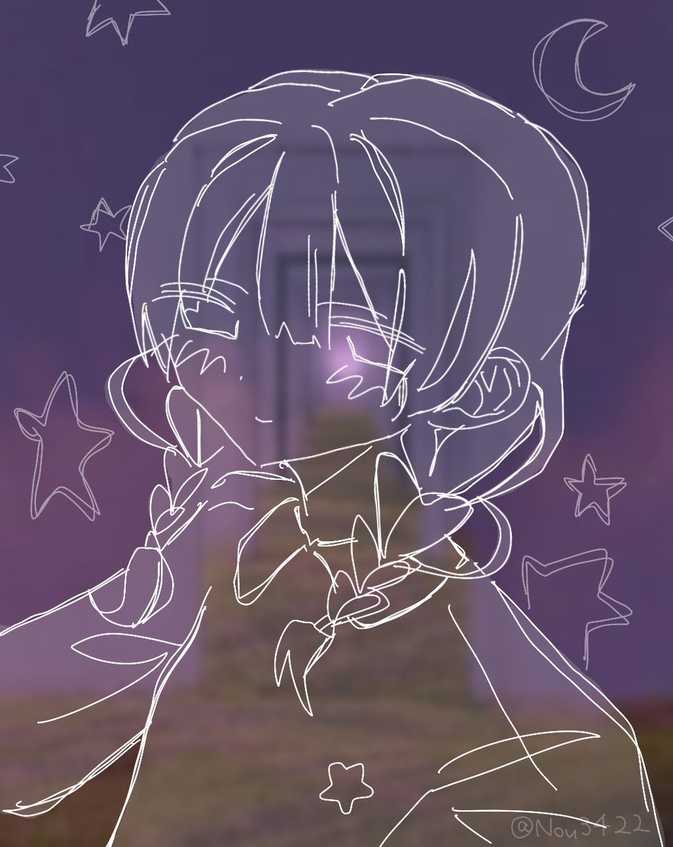 Nou3422's tweet photo. 🌙*.｡かえりたくないね
 #創作 https://t.co/JCWK8wcoJC