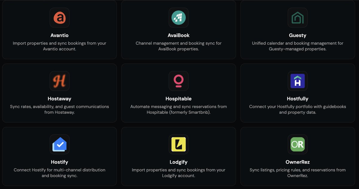 AtlasOraFi's tweet photo. 16 of the leading Spanish Property Management Systems are already integrated
Giving us access to over 50% of Spain's rental market
And more are coming soon https://t.co/3L4krGhtRf
