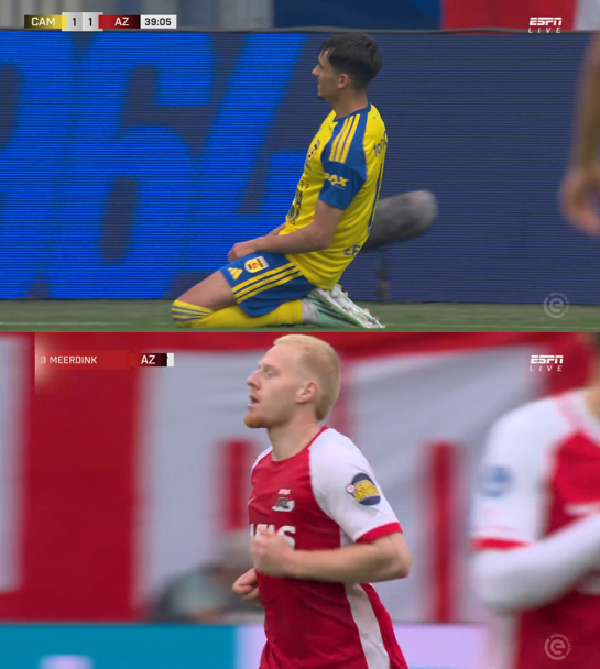Foet247Benelux's tweet photo. Mexx Meerdink scored to earn AZ a 2-2 draw with Cambuur. #camaz https://t.co/xWldKQzkpN