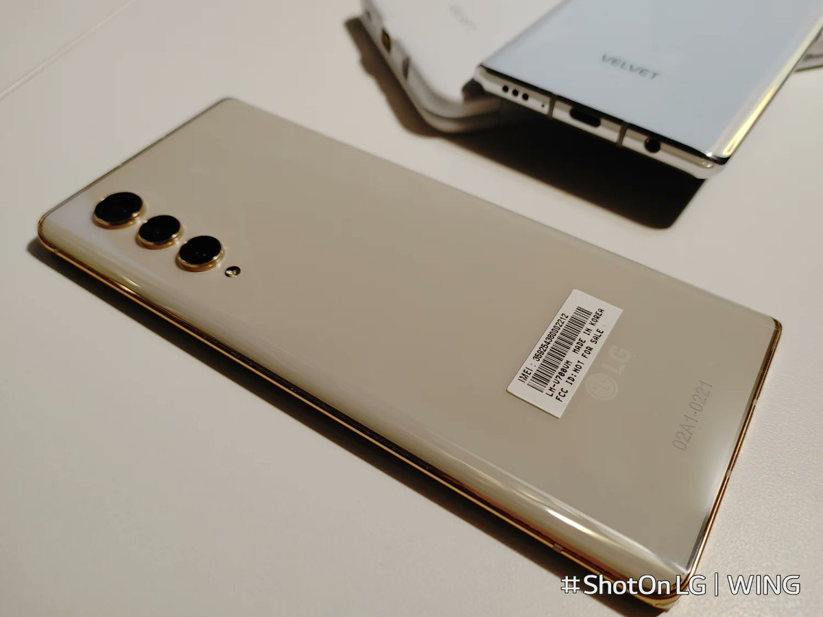ElectronicsBot's tweet photo. まいにゅーぎあ
LG VELVET 2 Proを買いました https://t.co/ImINaGFRzI