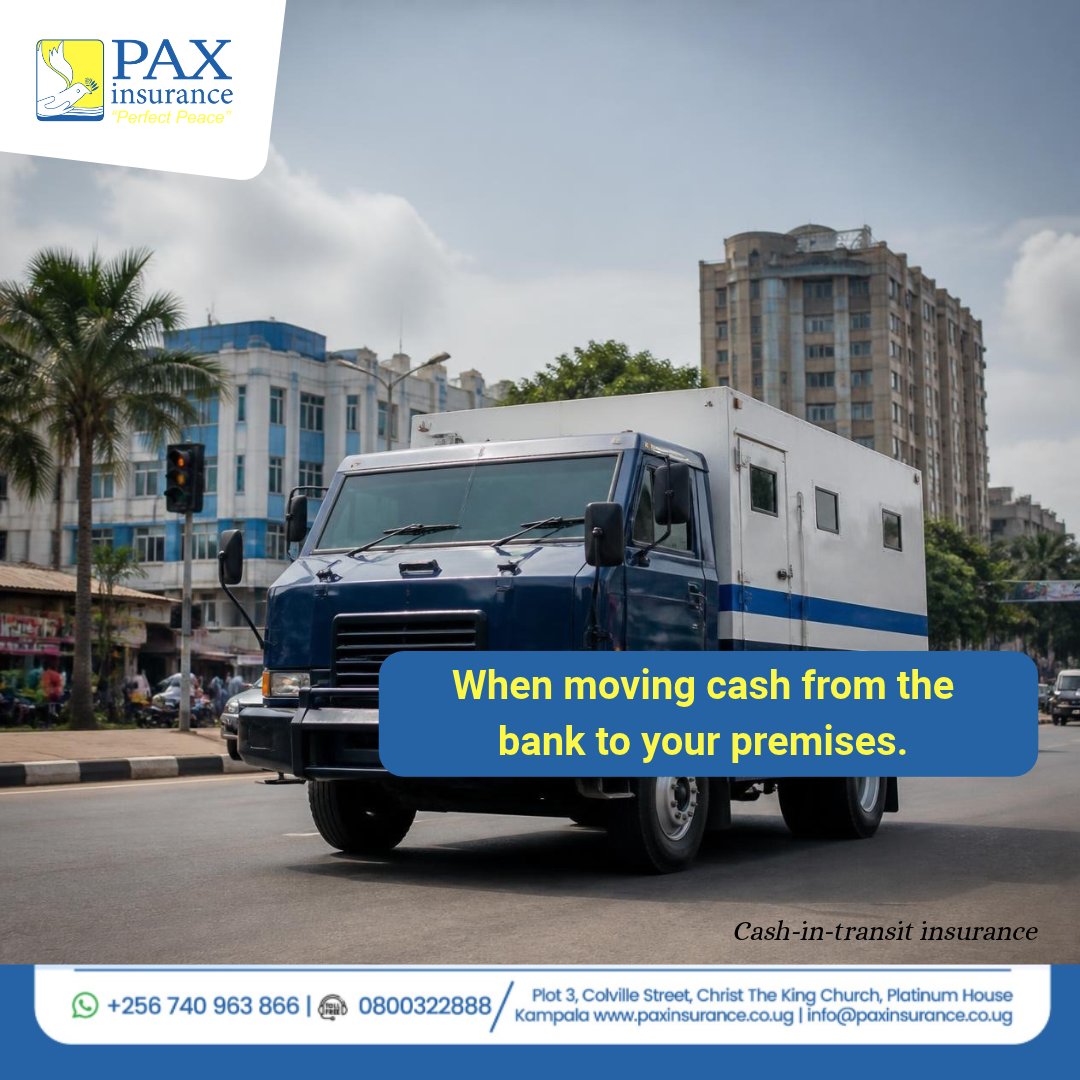 InsurancePax's tweet photo. Your business cash deserves protection, even when it’s on the move!

From your business premises to the bank, or from the bank back to your business, every journey matters. 🚗

#PaxInsurance #CashInTransit #BusinessProtection #InsuranceMatters https://t.co/GWkRlUA9sD