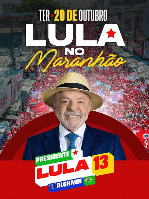 cassioolivveira's tweet photo. Adivinha quem tá no meu Maranhão hoje?

Chegou a nossa vez! Subam a tag LULA NO MARANHÃO!

3 milhões de pessoas não votaram aqui. Precisamos de apoio nas REDES! https://t.co/hdmhgFwDP7