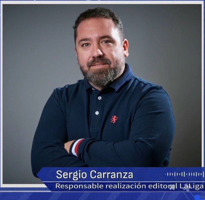 Somhiseremfcb's tweet photo. Sergio Carranza, el responsable de realización durante el partido R. Madrid-Sevilla FC, que decidió ocultar el codazo a Peque y la falta a Robbie Ure previa al segundo gol del Madrid, trabajó durante 5 años en R. Madrid TV (2005-2010). https://t.co/qNDVHXmal5