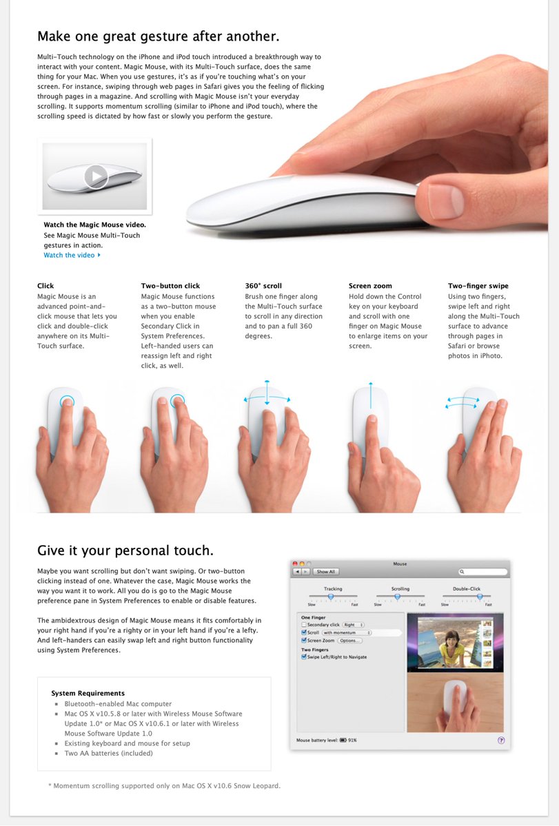 applefiles_'s tweet photo. Magic Mouse was so ahead of its time https://t.co/qq9jsJC8f8