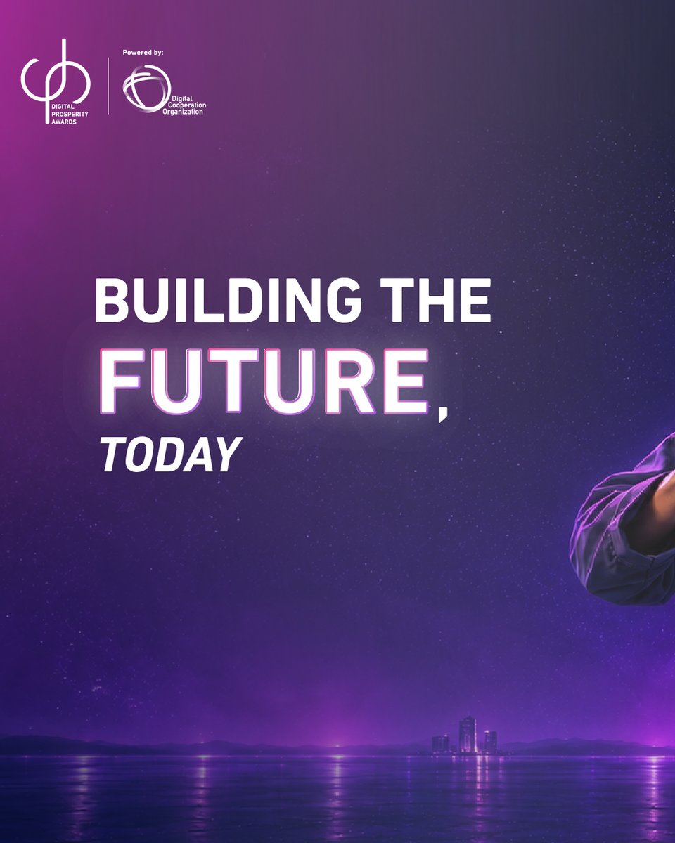 DPA_Awards's tweet photo. The future doesn’t just arrive, we build it through ideas, action and impact.

The 2nd Edition of the Digital Prosperity Awards recognizes those turning digital possibility into meaningful progress and helping shape a more inclusive, innovative and prosperous digital future.

Applications and nominations are now open. Visit https://t.co/56WmkOUhab

#DigitalProsperityAwards #DPA_2nd_Edition #DPA #DigitalProsperity4All