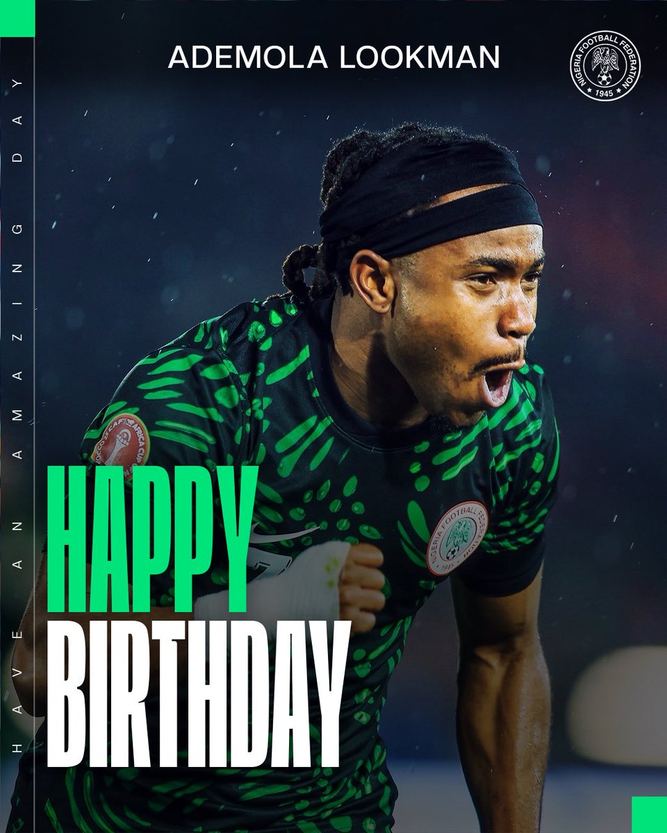 NGSuperEagles's tweet photo. Happy birthday @Alookman_ 🎂 https://t.co/amYP3aGYN8