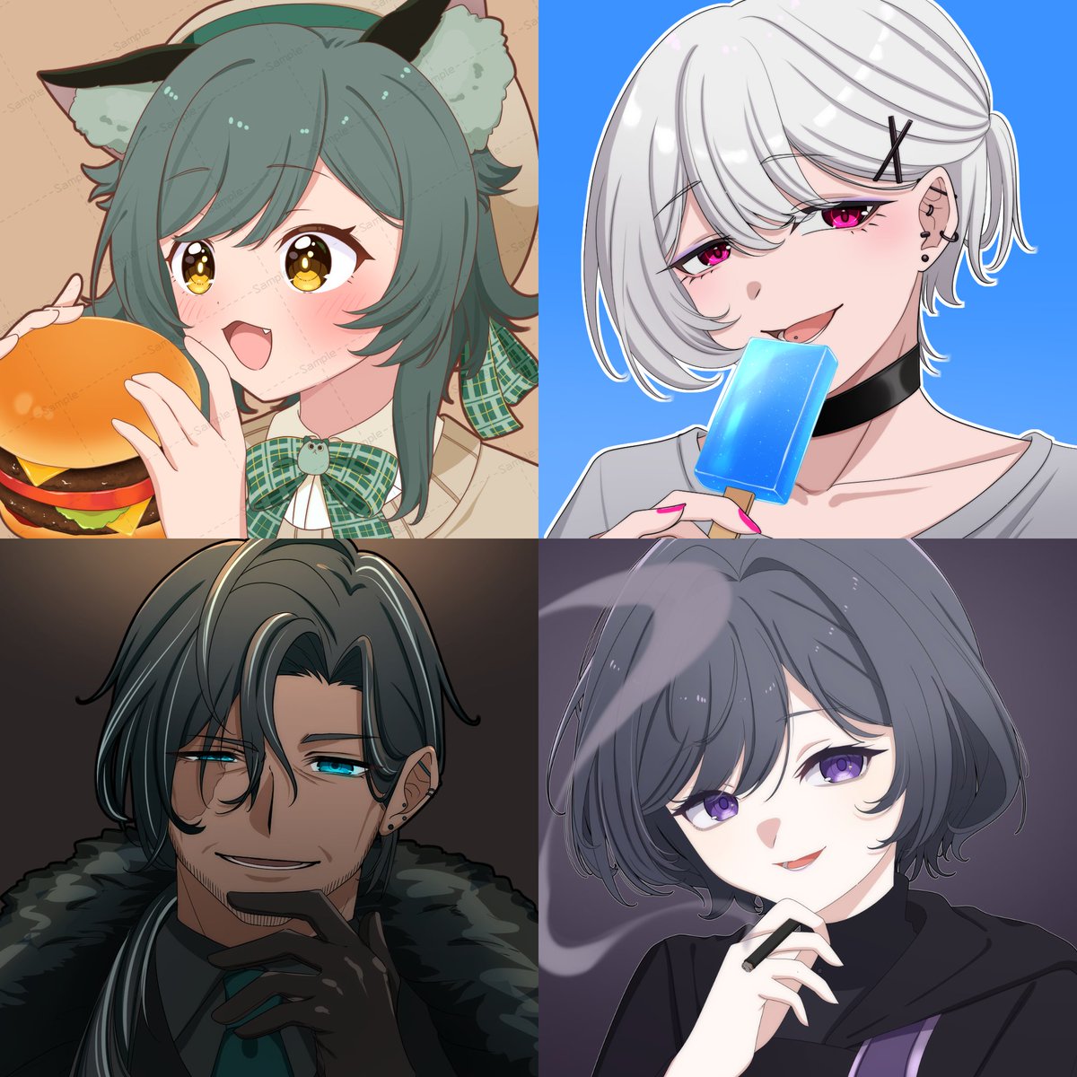 KaryuHana's tweet photo. というわけでパンダのポンから始まりました！
お得なLive2Dバストアップパッケージが来ました～!!

22,880円で！
・デザイン
・イラスト
・モデリング
全部込み！！

Vtuberデビューも新衣装も！！大歓迎！
ご依頼お待ちしております！！
アニメ塗りで男女ケモ人外なんでも描くの大好き獣をよろしく！