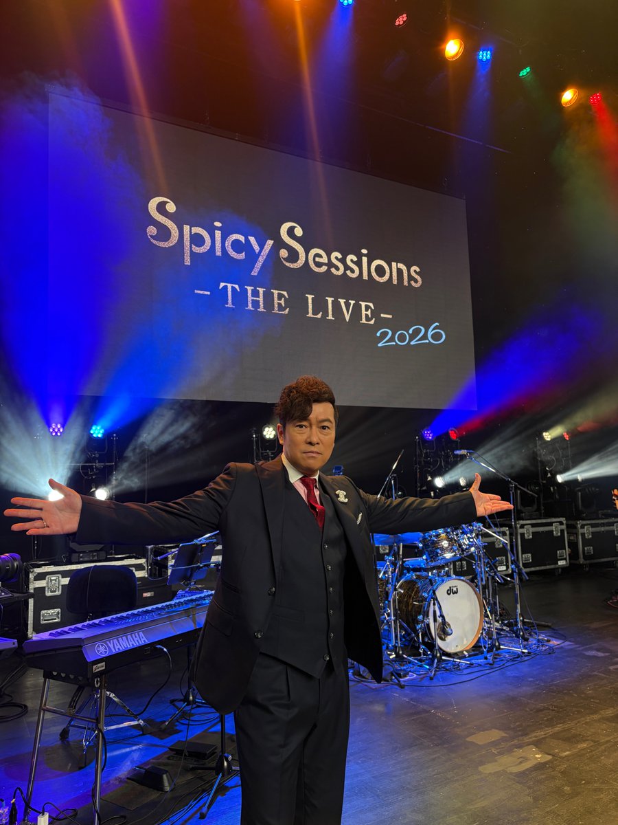 the_gospellers's tweet photo. ＼Spicy Sessions -THE LIVE- 2026／
お越しくださった皆さまありがとうございました✨

放送もお楽しみに🍛

🗓️放送日
昼公演：11/28(土)23:30〜
夜公演：12/26(土)23:30〜

▶️公式HPはこちら
https://t.co/dQHdC7B22I

#ゴスペラーズ ＃黒沢薫
#SpicySessions
#SSLIVE2026 https://t.co/gqiK0MdQMz