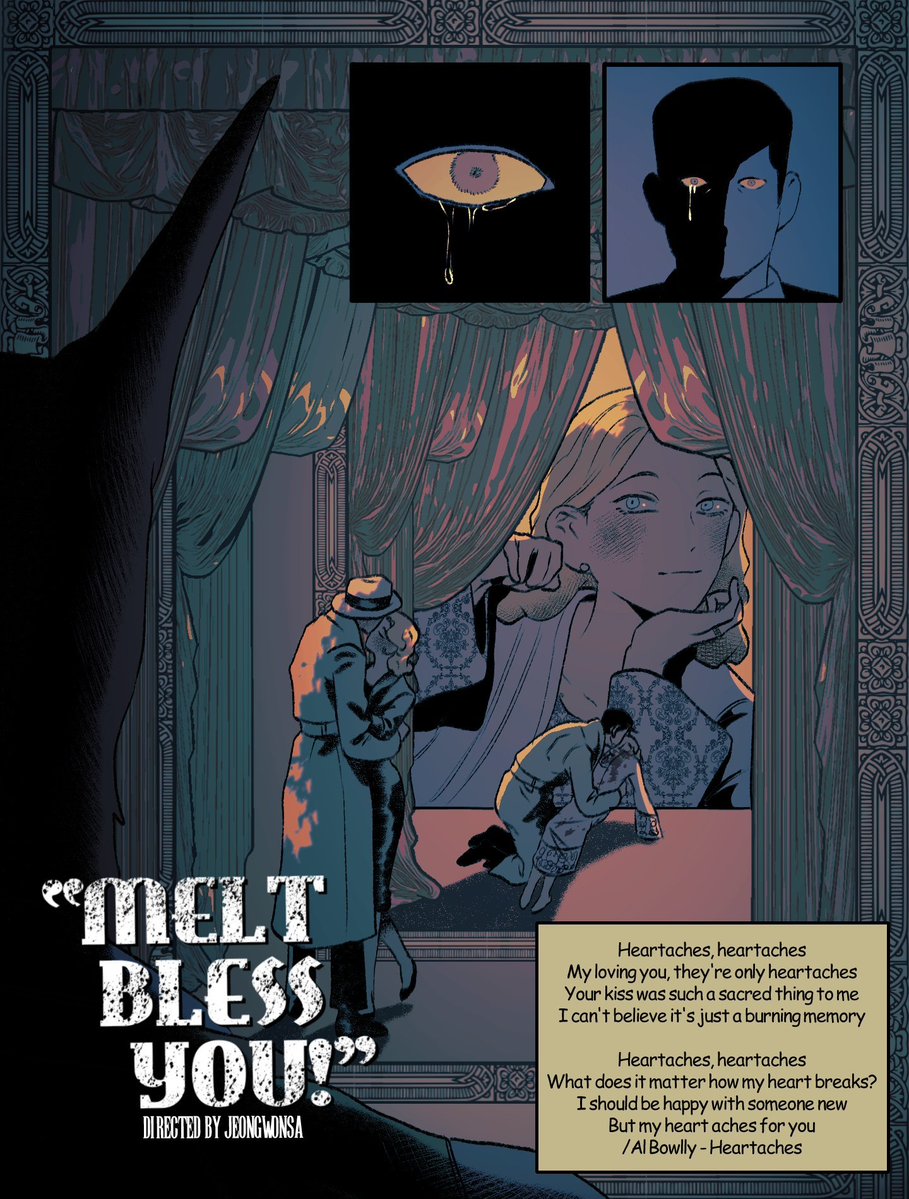 devs_il's tweet photo. Currently reading Melt Bless You and I absolutely love Joengwonsa's art. It is so stylish &amp;  sensual. https://t.co/wlIh7DWcKX