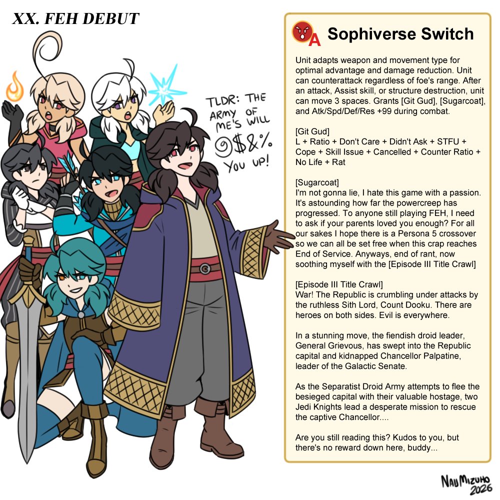 NaijMizuho's tweet photo. UNITY INKTOBER
20) FEH Debut
#FireEmblemUnity https://t.co/pey4xKrlEs