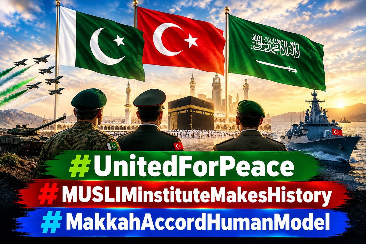 luckman61117's tweet photo. A creative initiative with a powerful message. Appreciation to MUSLIM Institute for highlighting unity and peace.

#UnitedForPeace #MUSLIMInstituteMakesHistory #MakkahAccordHumanModel https://t.co/g9EAli0sL0