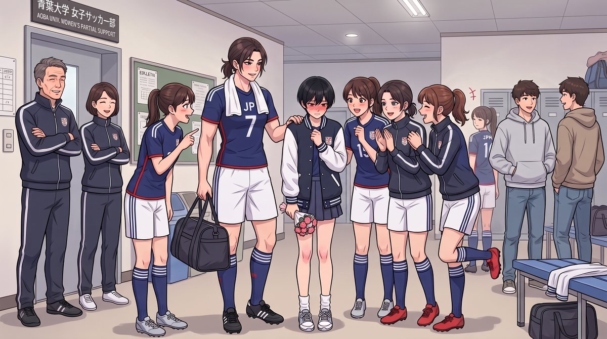widi0001's tweet photo. Her teammates met her boyfriend.
Cute or Brave? https://t.co/QLiWUSwowZ