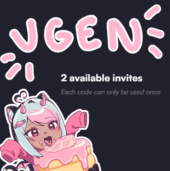 kawaiipaden's tweet photo. · · ────── ꒰ঌ· VGen Code ·໒꒱ ────── · ·

I would like to give 2 people a code to join VGen!

Please share your art/portfolio in the comments
♡ and ↻ .ᐟ 

#VGenCode ⋮ #VTuber ⋮ #VGen https://t.co/uFGROxhGf3
