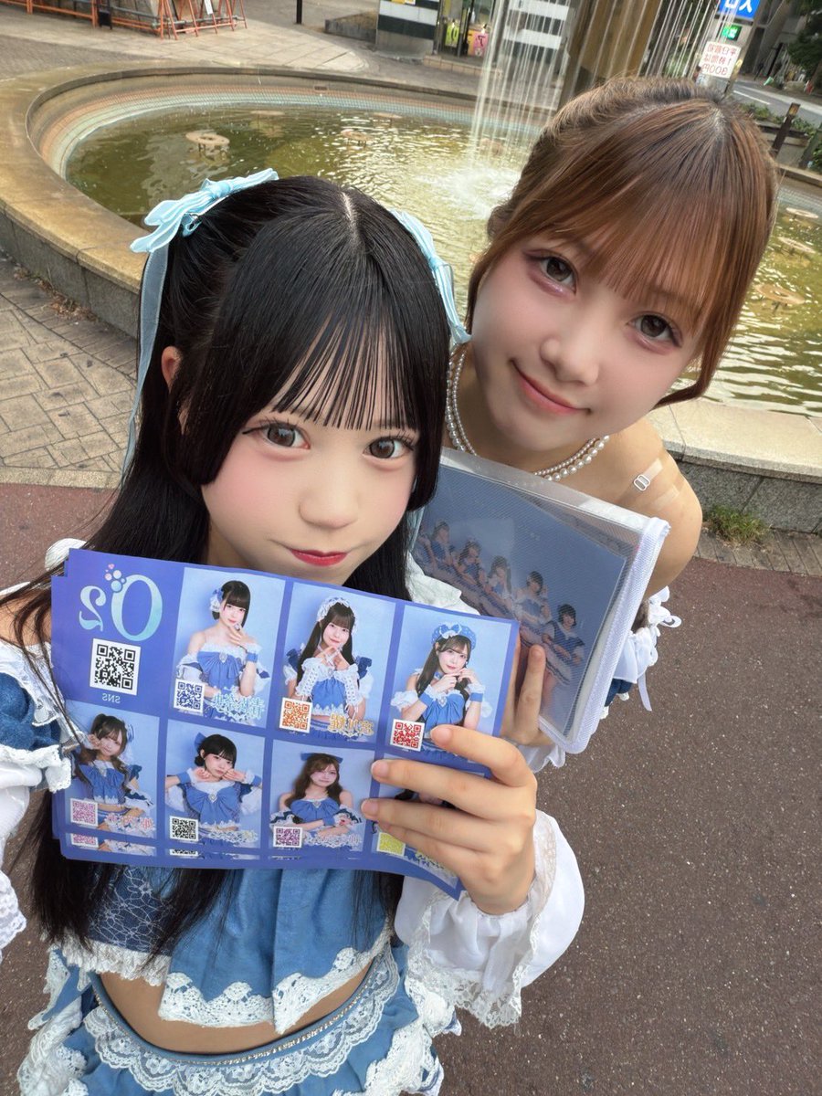 O2_429official's tweet photo. 𓊆OSU FES mini ～花咲璃里華生誕祭～𓊇
お越しくださりありがとうございました🫧♡

りりかちゃんお誕生日おめでとうございます🎂🩵
素敵な一年になりますように🪄♡
4日連続ライブ、本当にありがとうございました！！

本日は若宮にてあいりせいんでビラ配りをしました🫶🏻
貰ってくださった皆さん、ありがとうございました！♡

💛（@O2_airi ）
💜（@O2_sein_ ）

❄️⋆.˚.*·.⟡┈┈┈┈┈┈┈┈┈┈┈┈┈⟡.·*.❄️⋆.˚

2026.12.16(Wed.)

꒰⑅ Ｏ₂ ONE MAN LIVE 君となら冬も好き♡。⑅꒱

⋆.˚❄️冬の新衣装+新曲2曲披露❄️⋆.˚

📍: NAGOYA ReNY limited
🚪: OPEN/START  17:00/18:00

- - - - - - - - - - - - - - - - - 

FC限定抽選こちらから🎫⬇️
・VIP-A,VIP-B
https://t.co/DptTsbEjBG

次のライブは19:30〜X-HALLさんにて𓊆 アクリム presents.「ritual -ハロウィン公演- 𓊇に出演させていただきます🫶🏻
メイドコス！ぜひお待ちしております♡

#おーつー