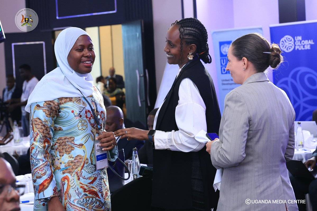 UgandaMediaCent's tweet photo. INTERACTION | NATIONAL DATA STRATEGY

The Permanent Secretary, Ministry of ICT and National Guidance @azawedde interacts with attendees during the official launch of Uganda’s National Data Strategy on 20 October 2026.

#NationalDataStrategy https://t.co/knu7rfNJYG