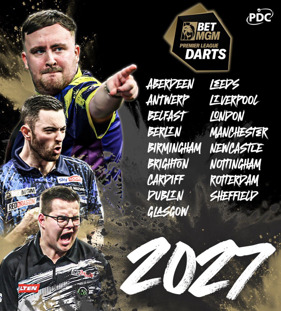 TicketMessiah's tweet photo. 🎯 Premier League Darts 2027 🔥

Belfast &amp; Glasgow

🎟️ Table seating only

DM or WhatsApp for availability 📱
Customer reviews below ⭐️ https://t.co/bmg4Qbpyvm