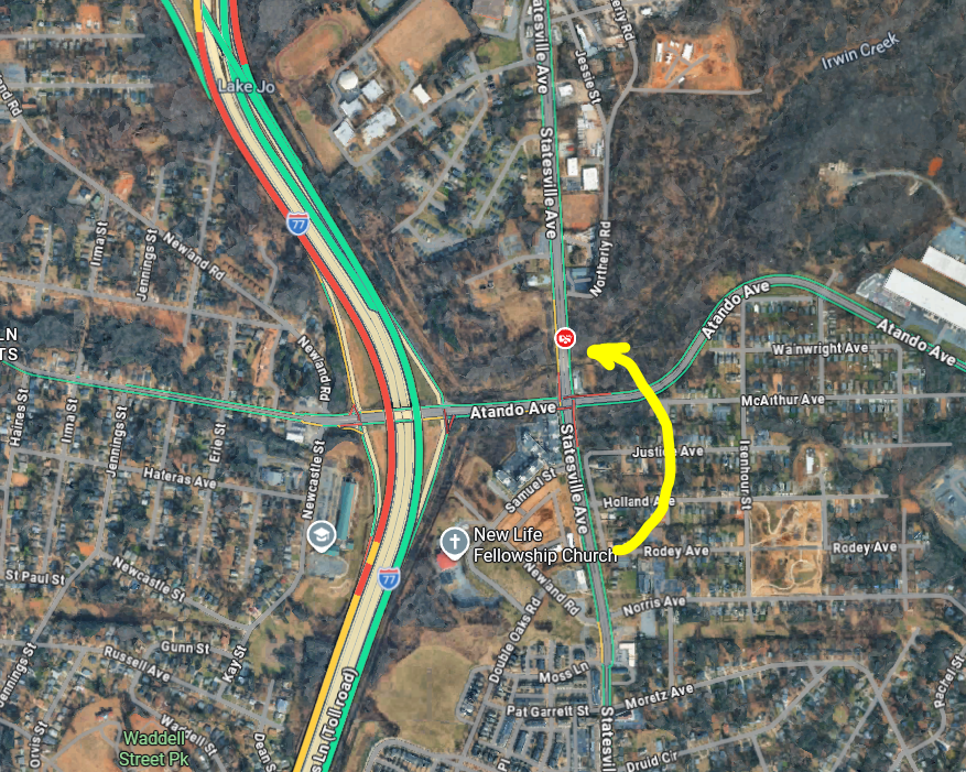 Clt_TrafficGuy's tweet photo. 💥Statesville Ave near Atando Ave.  A crash with injuries has been reported. https://t.co/YQ2OyA8ZBX