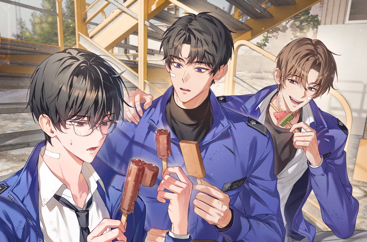 good_mmorning's tweet photo. 구조 후 잠깐 휴식 https://t.co/vXbr76q7Nc