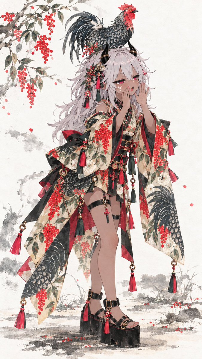 ___banbi___'s tweet photo. 多分声出てない
#AIイラスト
#AIart https://t.co/YLNDsbwH2w