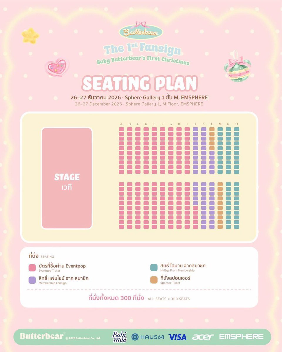 nanaticketto's tweet photo. รับกดบัตรงาน The 1st Fansign · Baby Butterbear’s First Christmas
(กดเว็บ Eventpop)
• ราคาเหมา ทุกที่นั่ง 400 บาท
• กดไม่ได้คืนเงินเต็ม 100%
• เช็ครีวิวร้านได้ที่ #.รีวิวกดบัตรNANA
💌DM สอบถาม / จองคิวได้เลยค่ะ
#ButterbearFansign #BabyButterbearsFirstChristmas https://t.co/yaWtC9MeOL