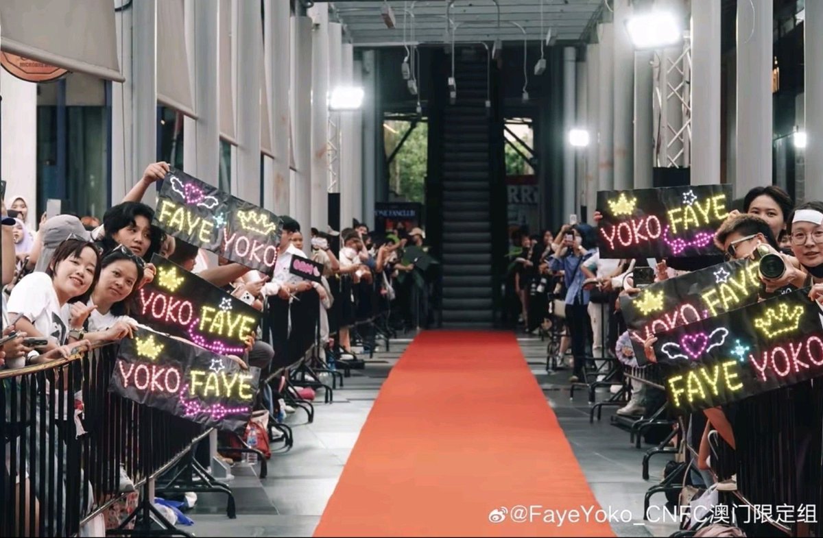 KoonDeexoxo's tweet photo. They were so beautiful 😻 

Real support. The best memories. ❤️
The screams were deafening, echoing the love and support of fans from all over the world. No matter where we came from, we came together for them. These are the memories that will stay with us forever 🥰😊🙂‍↔️

Howe Award 2024

PERFECT MATCH FAYEYOKO

Ctto.

#FayeYoko #ฝ้ายโยโกะ
#FayePeraya #YokoApasra 
#BabeBiesCanDoThisAllDay