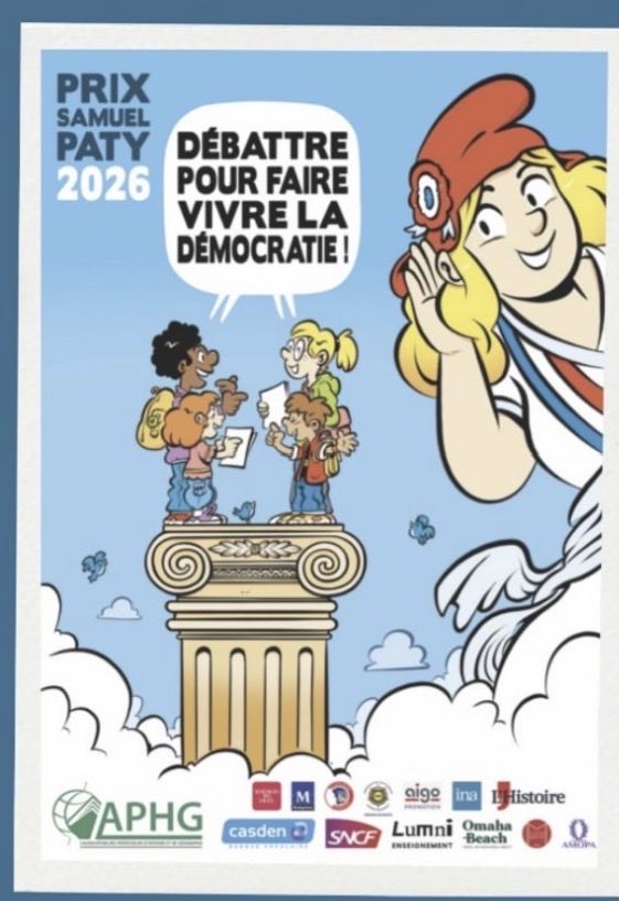 JulienC15300's tweet photo. Dans ces temps sombres, il y a quelques moments lumineux.

Des moments de Lumières.

J'étais samedi à la cérémonie des lauréats du Prix Samuel Paty, organisé par @APHG_National et l'Association du Prix Samuel Paty, dans le grand amphithéâtre de la Sorbonne.

Le thème de cette année : "Débattre pour faire vivre la démocratie" ...

Un sujet d'une actualité brûlante, alors que la société est plus polarisée que jamais, et que les réseaux sociaux encouragent le "clash" et empêchent tout échange argumenté.

Il y avait donc quelque chose de réconfortant de voir cette jeunesse, des écoliers, des collégiens et des lycéens, venus de toute la France, exalter la pratique républicaine du débat.

Ce faisant, ces jeunes ont rendu le plus bel hommage qui soit à Samuel Paty ; ce dernier, en effet, avait à coeur de former des citoyens doués d'esprit critique, libres de penser hors de toute influence et de tout dogme, ouverts à l'échange contradictoire.

Bravo à toute cette belle jeunesse !  Merci aux organisateurs du Prix Samuel Paty.

Et félicitations particulières à la MELH de Saint-Denis, qui décroche le 1er prix dans la catégorie "lycée" !

@education_gouv @EdouardGeffray @ChanetJF @AcCreteil @Academie_Paris @maglhistoire @APHG_National @Prefet93