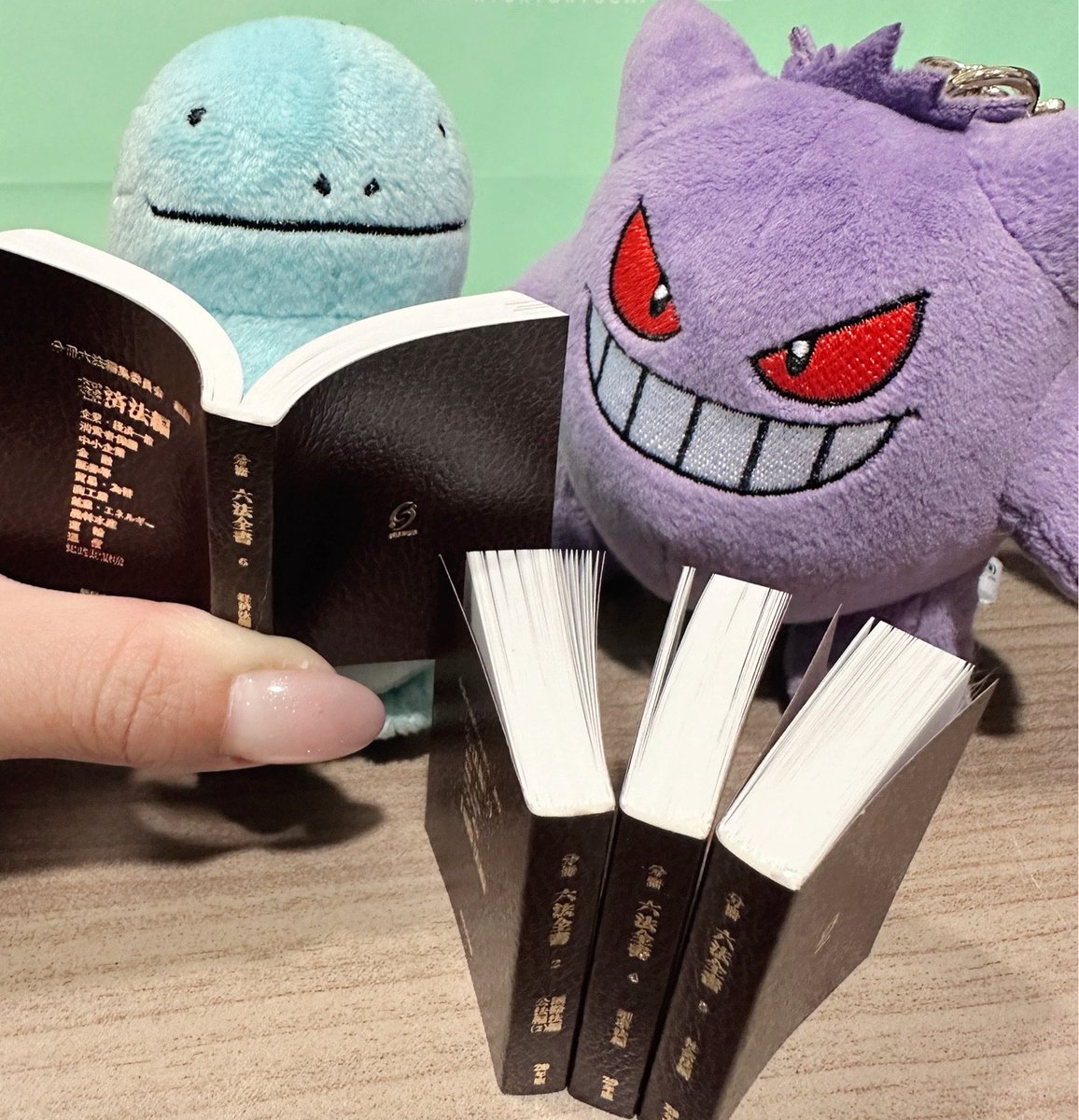 hgfufz's tweet photo. もうちょい可愛い豆本買ってあげなきゃ😂 https://t.co/rp6aghGfJf