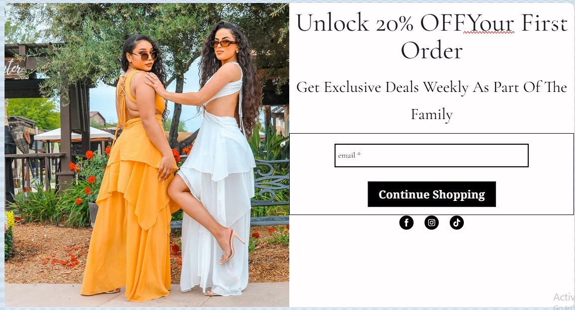 oluwadagold's tweet photo. First impressions drive conversions.

A stylish email popup, a compelling 20% discount, and a clear CTA—designed to turn visitors into subscribers and future customers.

Need a website that converts? DM me today.

#Shopify #WebDesign #CRO #LandingPageDesign https://t.co/wnTvgfzBX4