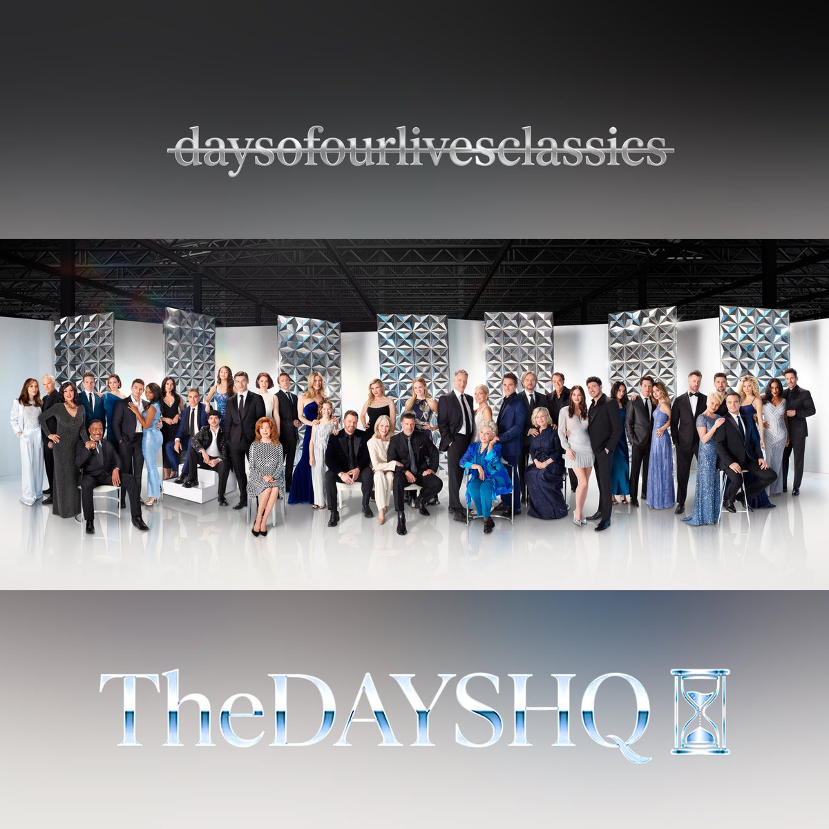 TheDAYSHQ's tweet photo. 🚨New Name Alert!!! 🚨

I’m now @TheDAYSHQ 

daysofourlivesclassics ➡️ The DAYS HQ

Nothing else changes. You'll still get your daily dose of everything Days of Our Lives. ⏳💙🥰

Please repost to help spread the word! 💙✨

#DaysOfOurLives #DAYS #DOOL https://t.co/FmAqEm6E4O
