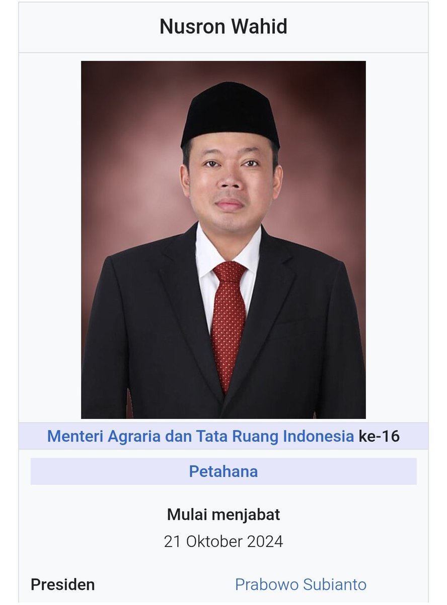 zhil_arf's tweet photo. MENTERI TANAH NUSRON WAHID (GOLKAR 🟡) HILANG KE LUAR NEGERI SETELAH KABUR DARI KPK https://t.co/V4CsRoXNjO