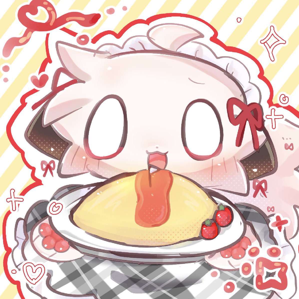 NanoN_Naaaaa's tweet photo. 食べませんか、オム https://t.co/BKyh2k5pl2