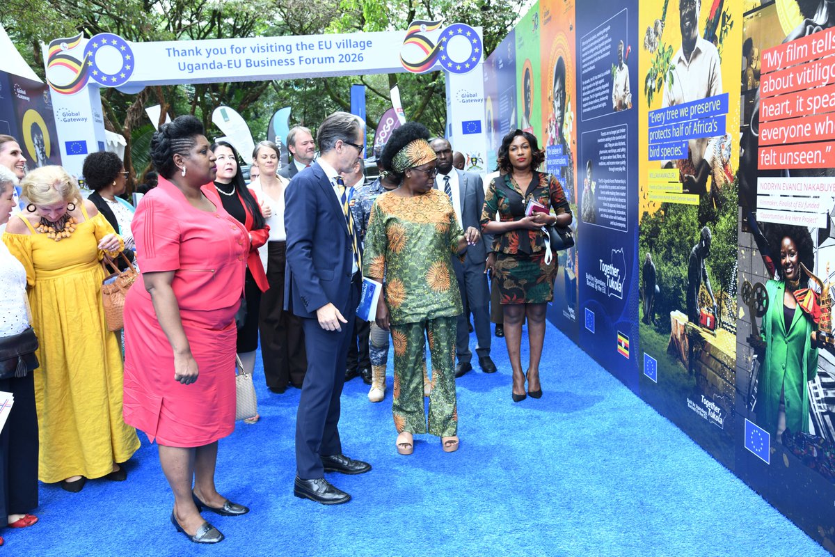 ugandainvest's tweet photo. At the #UEUBF26, the Minister for Energy and Mineral Development, @DrMusenero, called on European investors to turn discussions into tangible energy investments, stressing that reliable power is critical to industrialisation, mineral processing, and Uganda’s ambition of building a $500 billion economy by 2040. 

#InvestInUganda
