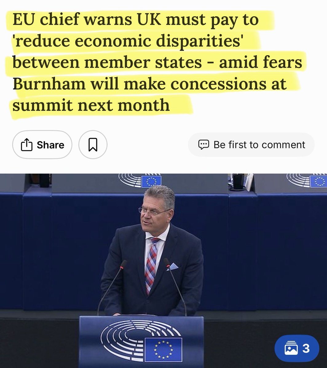 Artemisfornow's tweet photo. 🚨 Huh?  … Burnham wants to join the EU’s internal electricity  market (which we don’t need to do! ) … But Brussels wants something mental in return.

It wants payment for electricity market access. But it also wants a PERMANENT financial contribution from British taxpayers to help reduce ‘economic inequality between EU regions’

Yes, you read that correctly…. Even though we aren’t in the EU they are demanding we fund poorer countries so we can be as poor as them! 

WE VOTED TO LEAVE I can’t believe this is happening.