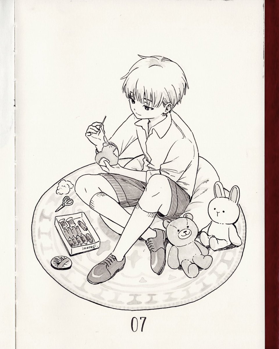 imotogi's tweet photo. 7〜8日目
#inktober #inktober2026 https://t.co/00tF1j13mS