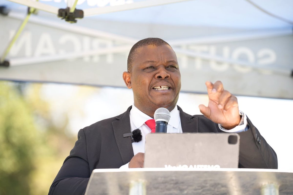 SAPoliceService's tweet photo. #sapsGP [LAUNCH OF GAUTENG FESTIVE SEASON SAFETY OPERATIONS 2026/2027]

The functionary, MEC for Infrastructure Development and COGTA, Mr Jacob Mamabolo delivered a keynote address during the #SaferFestiveSeason Launch this afternoon. 

He gave a stern warning that unlawlessness and criminal activities will be dealt with during this festive season as multidisciplinary efforts by all law enforcement agencies continue.

Deputy Provincial Commissioner for Policing, Major General Fred Kekana followed with a vote of thanks, expressing appreciation to the community members who came out to witness the launch. He also thanked the stakeholders for their continued contribution.

#PoliceVisibility #CrimePrevention #PartnershipPolicing ST