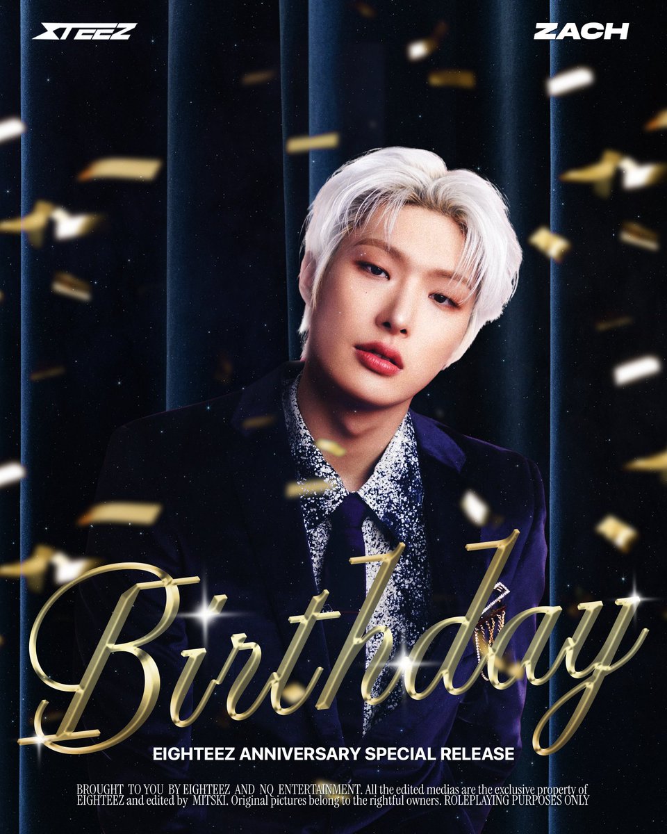 8TZOfficial's tweet photo. ᅠ
ᅠ
Shared laughter, wishes in the air,
一緒なら、もっと楽しい。
One more year, more stories to tell,
今日も一緒に、お祝いしよう。

𝗚𝗼𝗿𝗼 &amp; 𝗭𝗮𝗰𝗵𝗮𝗿𝘆

#EIGHTEEZ #BIRTHDAY
#1stANNIVERSARY #GORO #ZACHARY
ᅠ
ᅠ https://t.co/pSNmDWTuuL