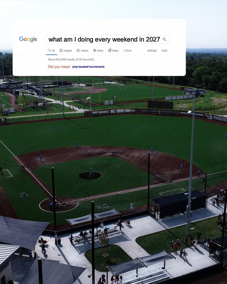 PBTourney's tweet photo. Google knows what's up🤭 

go ahead and click that link below to sign up for our 2027 @PrepBaseball tournaments🫵
🔗: https://t.co/bklXyDHcai https://t.co/oCd6Zu12jK