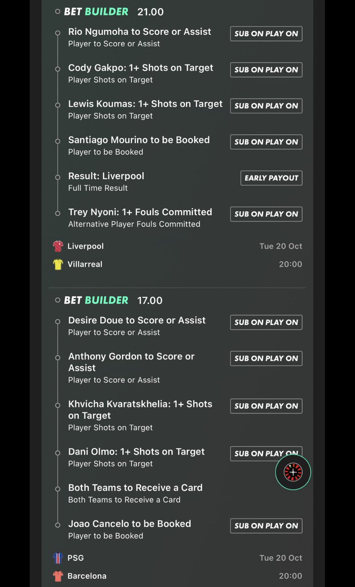 KingsTopTips's tweet photo. UCL BETBUILDERS!🏆🇪🇺

Back as singles, lower stakes on the doubles!👊

Who’s joining us?👀 https://t.co/PIOkMB2hsA