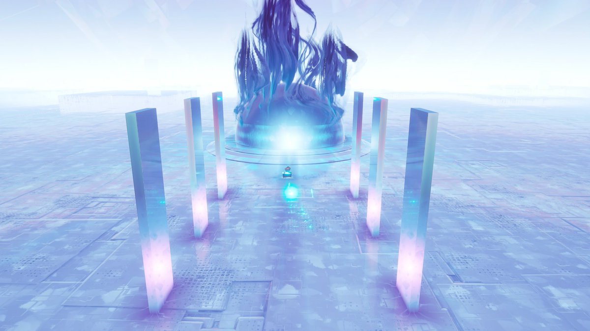 FNPhotixel's tweet photo. Remade The Vault in Unity, the Zero Point material is unfinished but will show more soon! 
#fortnite #unity https://t.co/bJ6o201NnT