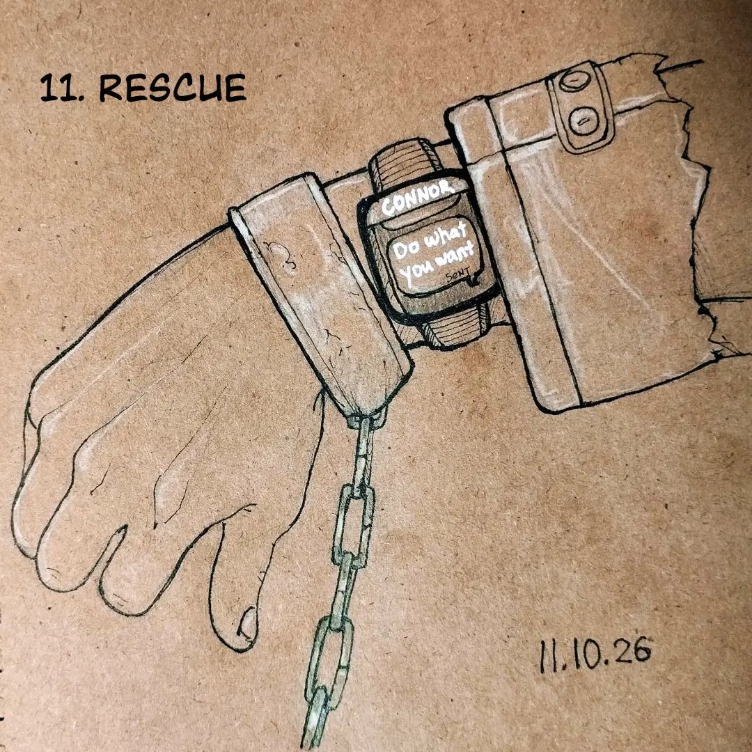 julientel_art's tweet photo. More Inktober drawings 

#inktober #inktober2026
#DetroitBecomeHuman https://t.co/aLaoaExP4W
