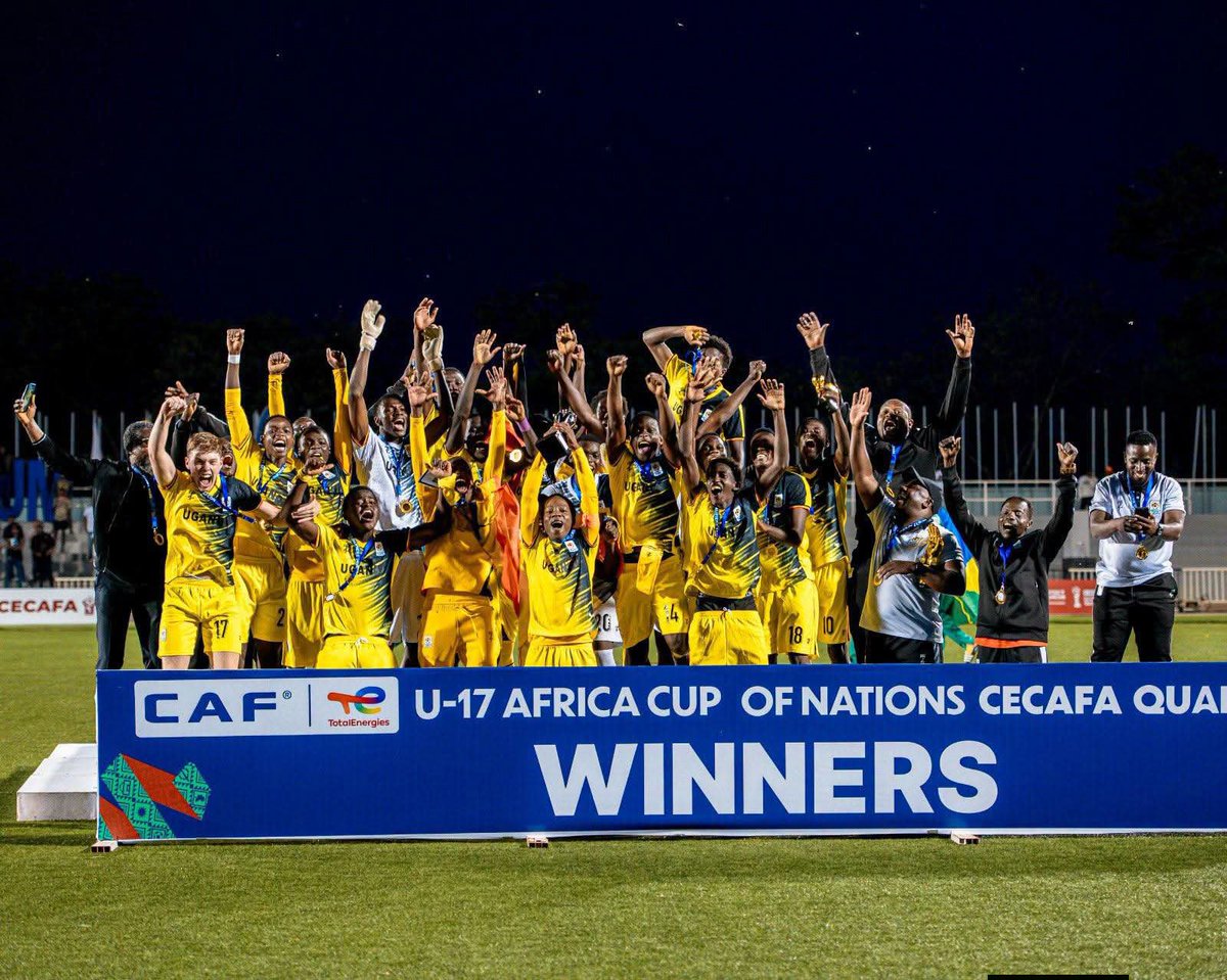 Beecroft_'s tweet photo. This victory also secured them a place in the AFCON U‑17 finals!
#fypageシ #AFCON #CECAFA #AFCONchallenge #afconwithisrealsportspage https://t.co/6WnTpK1rep