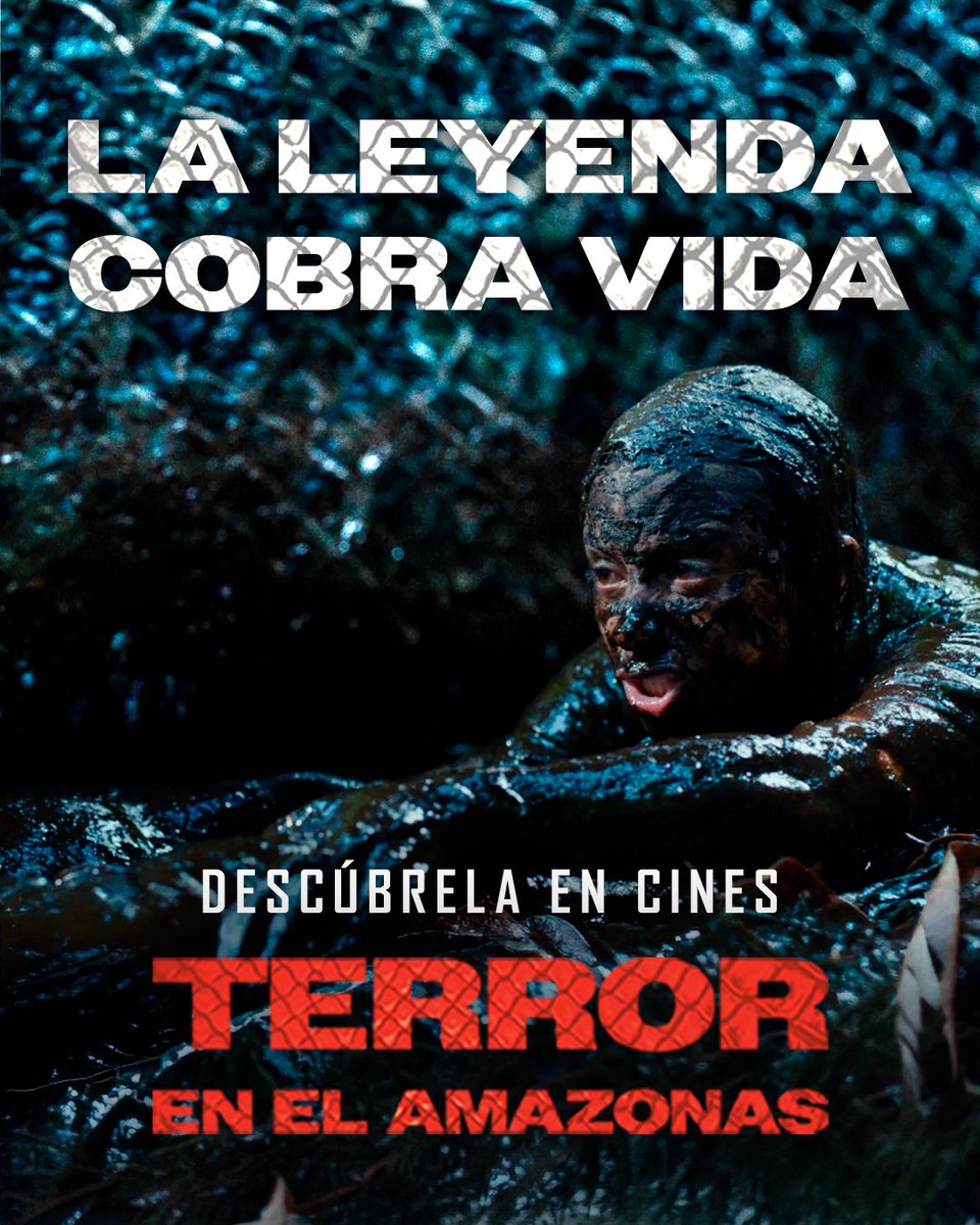 MediagroupPY's tweet photo. Inspirada en los fósiles de la prehistórica Titanoboa, Boiúna despierta de las profundidades
🎬TERROR EN EL AMAZONAS - Desde el 22 de octubre en cines 🐍🍿
#TerrorEnElAmazonas https://t.co/gShHjfeChF